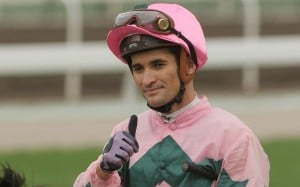 Race 3, Groom Raider ridden by jockey C Brown (Corey Brown) won class 3 over 1200m at Sha Tin racecourse. 12 March 2006