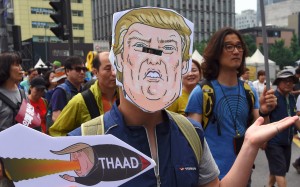 In a land where nuclear threats are like background noise, one world leader has managed to unsettle the public with his shrill, bellicose threats. Guess who...