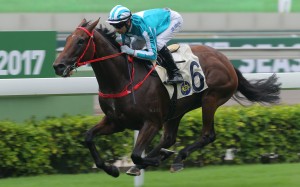 Household King wins under a hold by Joao Moreira on September 3. Photos: Kenneth Chan.