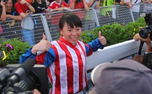 Kei Chiong’s moment in the sun in 2016, winning the Tony Cruz Award. Photos: Kenneth Chan