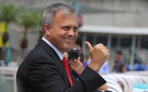 Caspar Fownes is expecting a big night at the Valley. Photos: Kenneth Chan