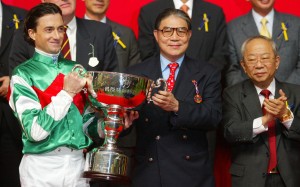 Douglas Whyte after winning the International Jockeys' Championship in 2007. Photos: Kenneth Chan