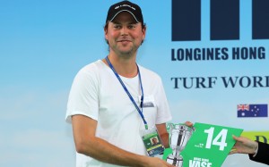 Charlie Fellowes draws barrier 14 for Prince Of Arran. Photos: Kenneth Chan