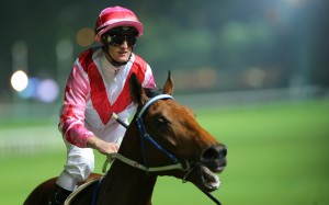 Zac Purton after winning on Fearless Fire last month at Happy Valley. Photos: Kenneth Chan