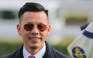 Frankie Lor is all smiles after training one of his 21 winners this season. Photos: Kenneth Chan