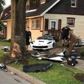 Computer science student Tang Kaijing died after his car hit a tree and split in two in the campus town of State College, Pennsylvania, on Saturday morning. Photo: Baidu