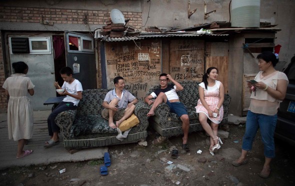 Migrants who made their homes in the shadow of Beijing’s hi-tech hub will be displaced by city’s latest clean-up campaign. Photo: AFP Migrants who made their homes in the shadow of Beijing’s hi-tech hub will be displaced by city’s latest clean-up campaign. Photo: AFP
