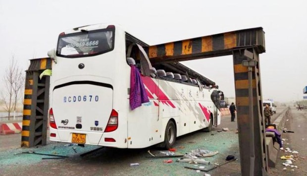 Two Dead In Horror Bus Crash | South China Morning Post