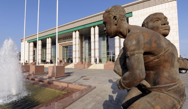 Senegal’s national theater in Dakar was built with Chinese funds.