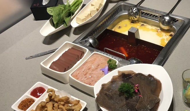 Food at Haidiliao was decent, but it didn't wow us.