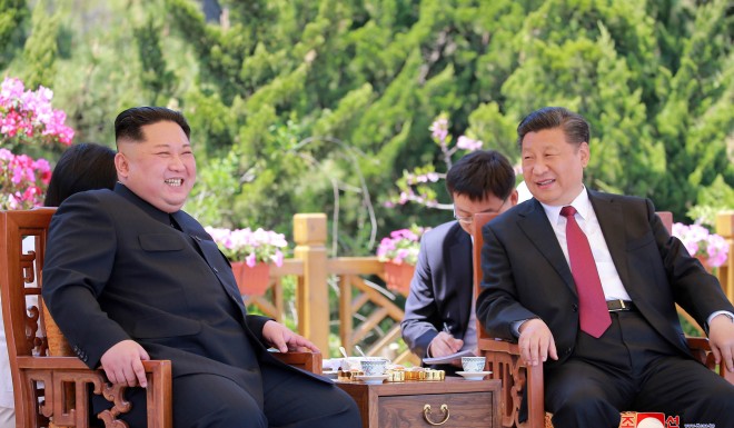 Trump said North Korea's tone changed after Kim met with Xi the second time.