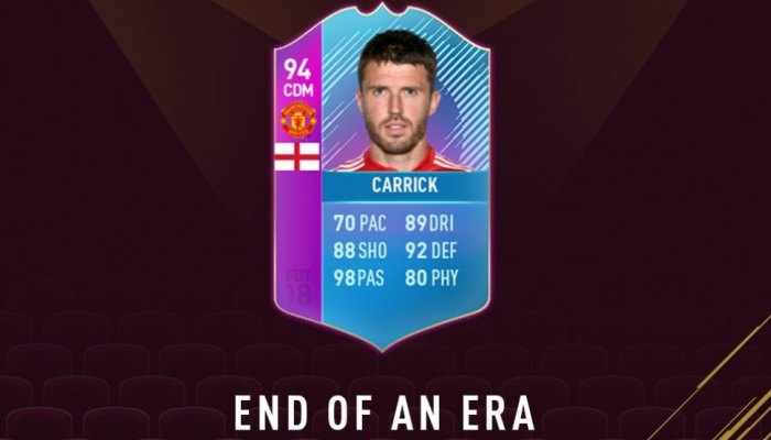 Fifa 18 Michael Carrick End Of An Era Sbc Card Puts Manchester United Legend Alongside Iniesta Buffon Pirlo In Ultimate Team South China Morning Post Fifa 18 Michael Carrick End Of An Era Sbc Card Puts Manchester United Legend Alongside Iniesta Buffon Pirlo In Ultimate Team South China Morning Post