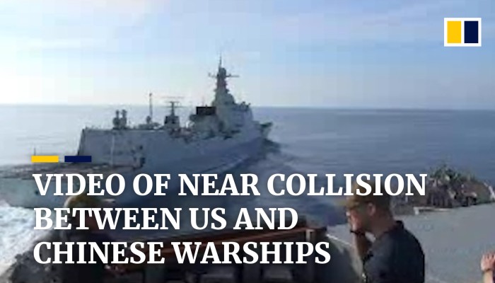 More Footage Emerges From 2018 Near Collision Of Us And China Warships More Footage Emerges From 2018 Near Collision Of Us And China Warships