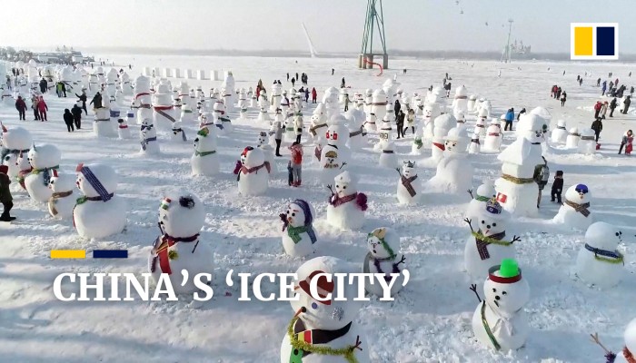 China S Ice City Draws Millions Of Visitors With Sub Zero Sculptures South China Morning Post