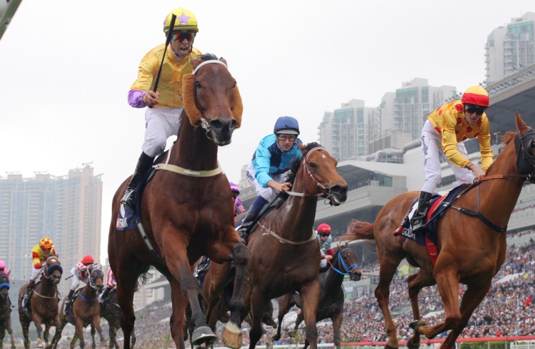 Japanese steal the show as cloud shrouds Able Friend on Hong