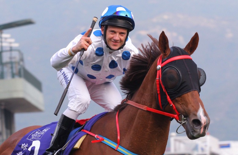 Brett Prebble and Contentment. Photos: Kenneth Chan
