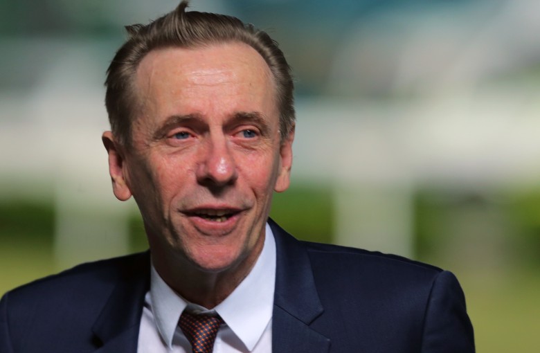 Trainer John Size. Photos: Kenneth Chan