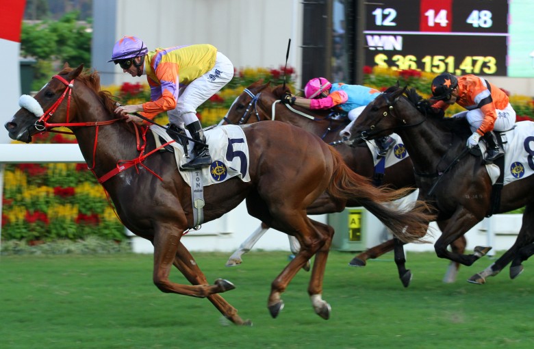 Superich salutes at Sha Tin in October. Photos: Kenneth Chan