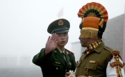 Chinese and Indian soldiers on the border in Sikkim state. Observers say the end of the stand-off was apparently timed to ease tensions ahead of a high-profile BRICS summit next week in China. Photo: AFP Chinese and Indian soldiers on the border in Sikkim state. Observers say the end of the stand-off was apparently timed to ease tensions ahead of a high-profile BRICS summit next week in China. Photo: AFP