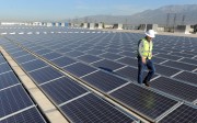 The Trump administration in January announced a 30 per cent tariff on Chinese solar panel exports to the US. Photo: Los Angeles Times