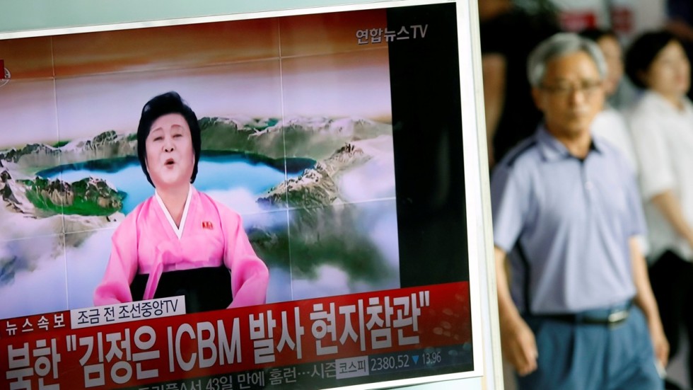 North Korea's legendary newsreader Ri Chun-hee returns to declare ICBM