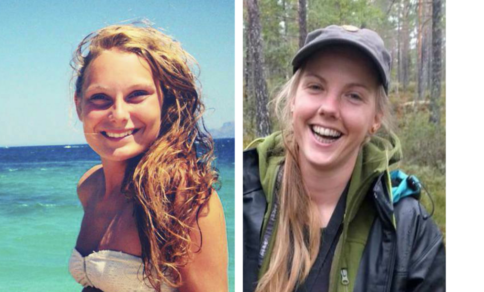 Scandinavian tourists Maren Ueland and Louisa Jespersen stabbed to