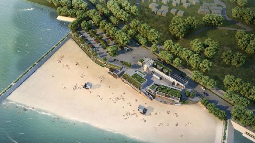 Chief Executive Leung Angers Activists By Backing Man Made Beach Joyce Ng