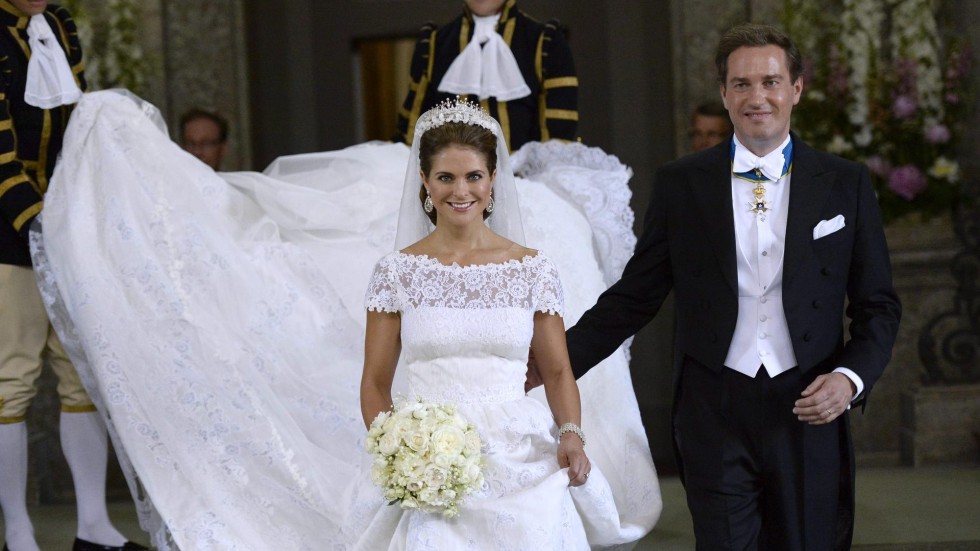 Sweden's wild child Princess Madeleine marries New York banker | South ...