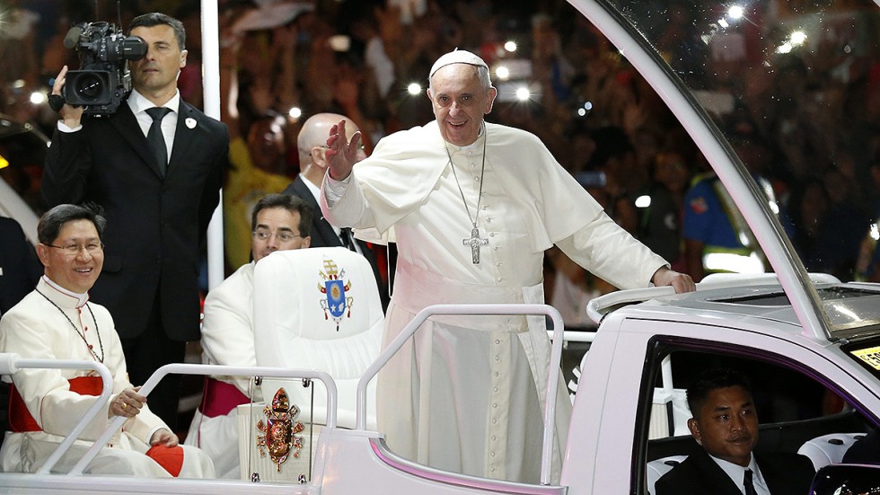 pope visit philippines