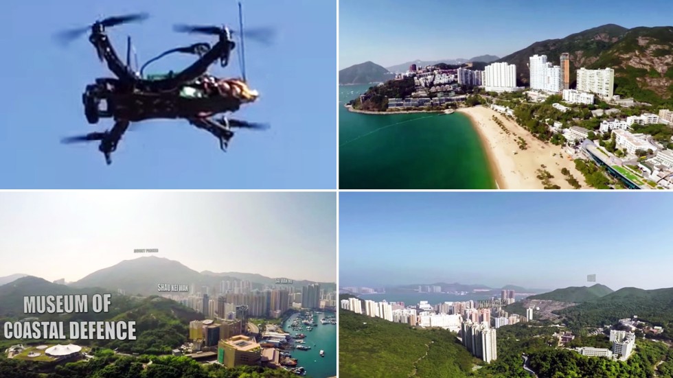 Hong Kong’s best ever drone video? How stunning 10km chocolate delivery