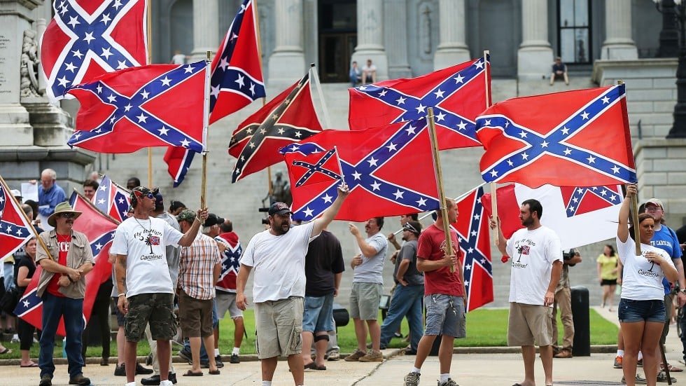 KKK to hold protest rally against efforts to banish Confederate flag ...