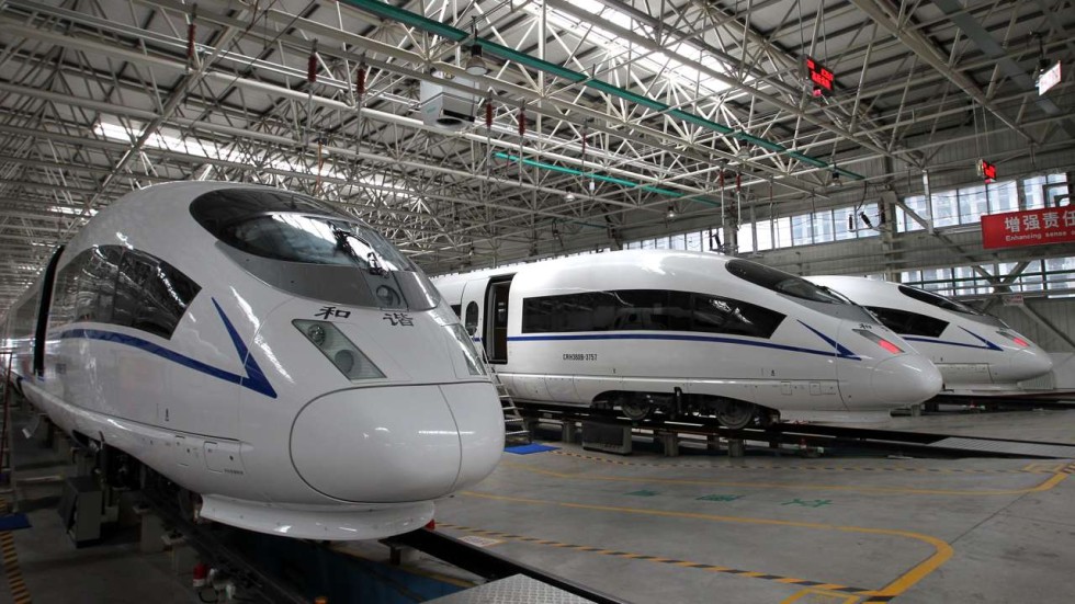 Chinaâ€™s bullet trains in race to win global high-speed 