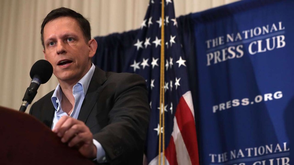 Image result for peter thiel trump