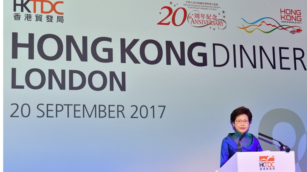 carrie lam defends chinese minister