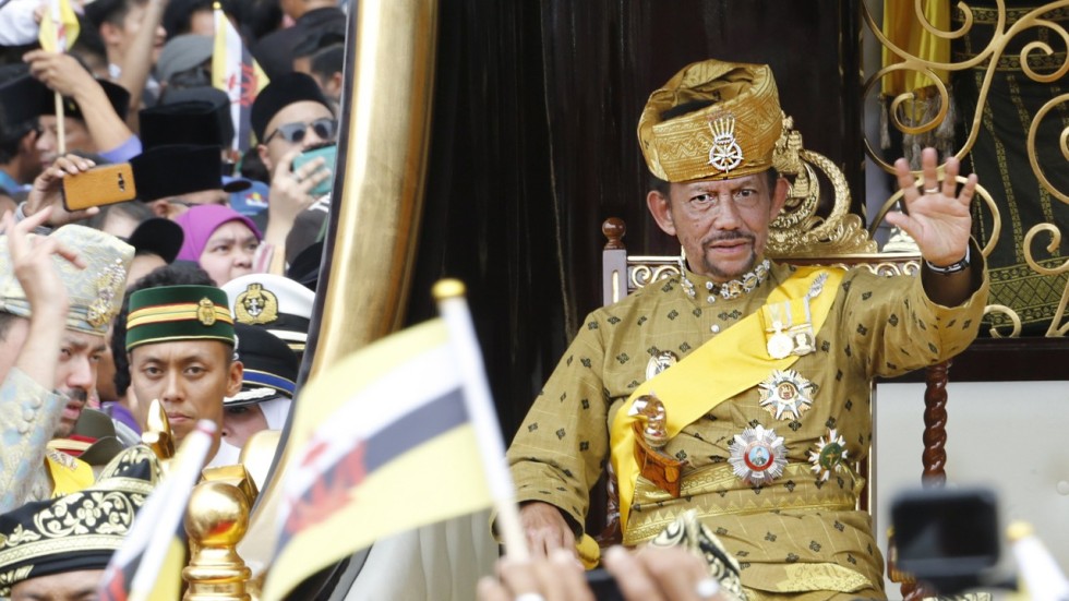 Golden jubilee Brunei celebrates 50 years at throne for sultan of