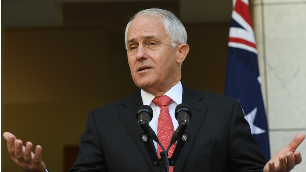 Αποτέλεσμα εικόνας για australian premier Mike Turnbull