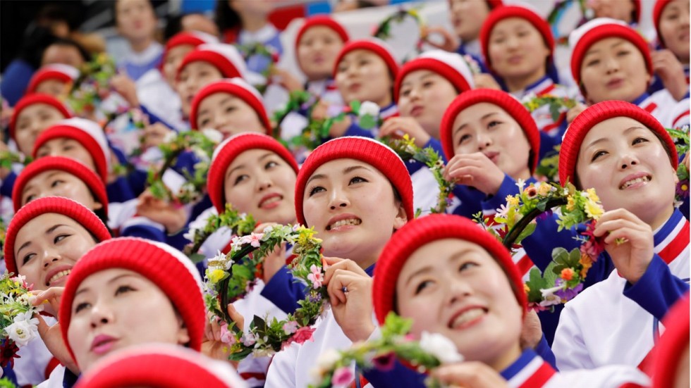 North Koreas Winter Olympics Cheerleaders Are Being ‘forced Into 