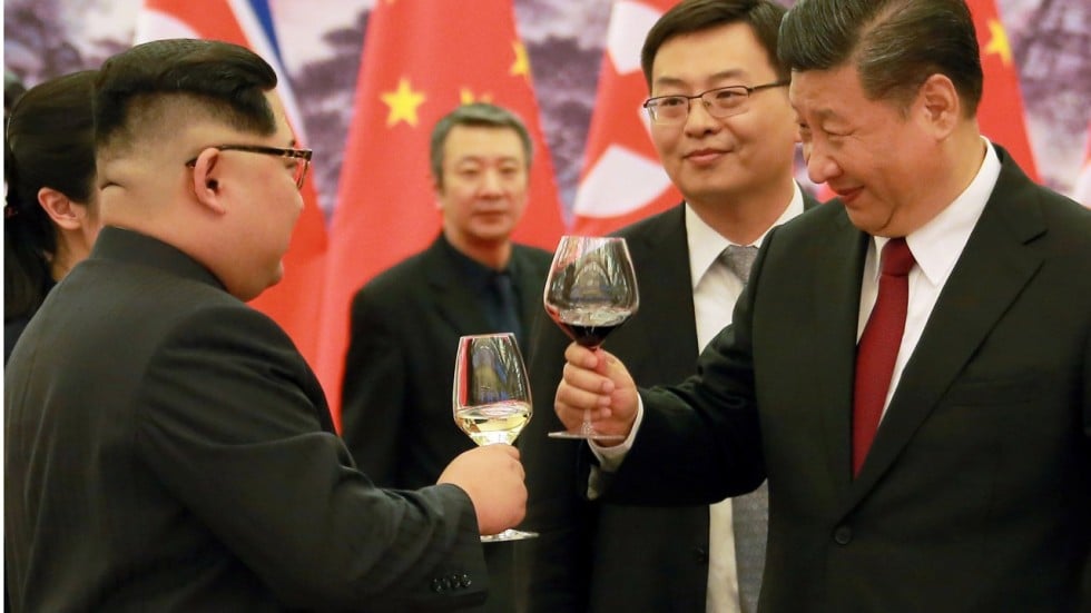 Image result for kim and xi