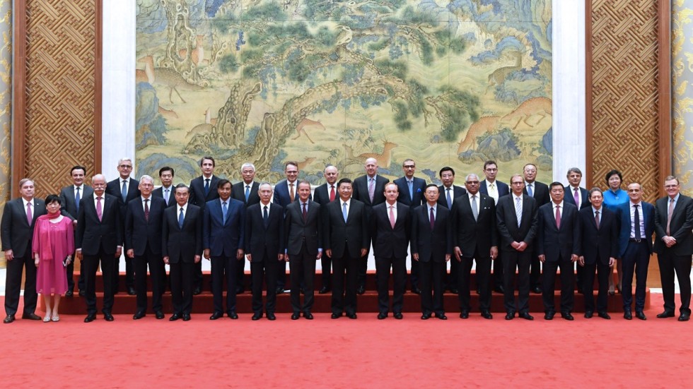 Which American Ceos Did Xi Jinping Meet In Beijing Ups Pfizer Zhou Xin
