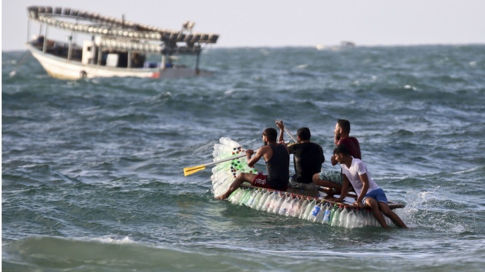 impoverished gaza fisherman needed to support his four children so