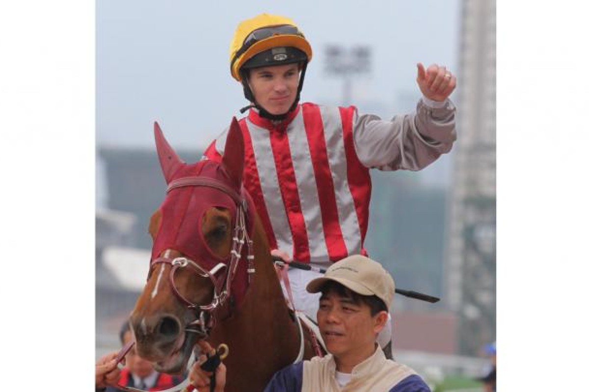Tim Clark and Smart Man. Photo: Kenneth Chan