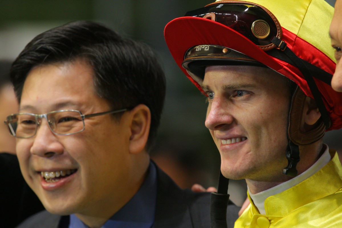 Dennis Yip could hold the key to Zac Purton dethroning champion jockey Douglas Whyte. Photo: Kenneth Chan