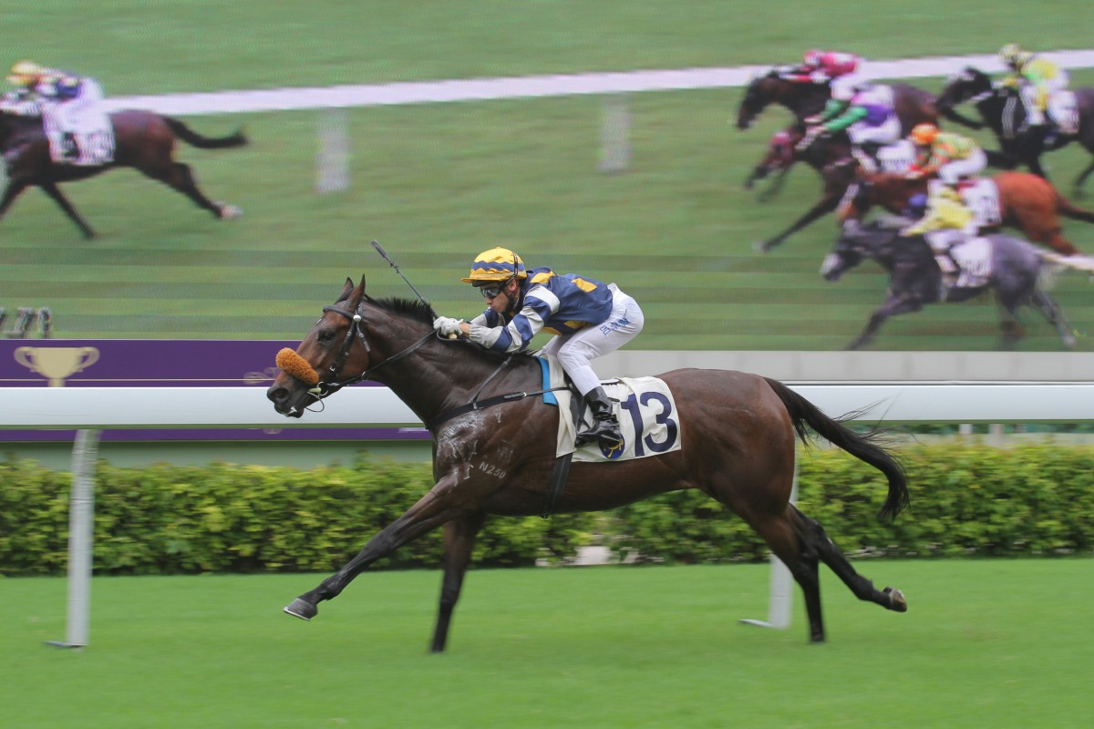 Namjong Turbo (Dicky Lui) streets his rivals for a race-to-race double for Peter Ng. 