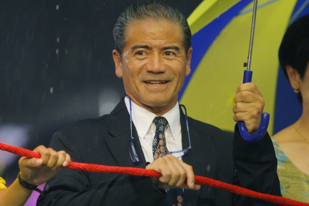 Tony Cruz is singing in the rain after Super Goal Elite's victory gave him the lead before Yip's last-race heroics.