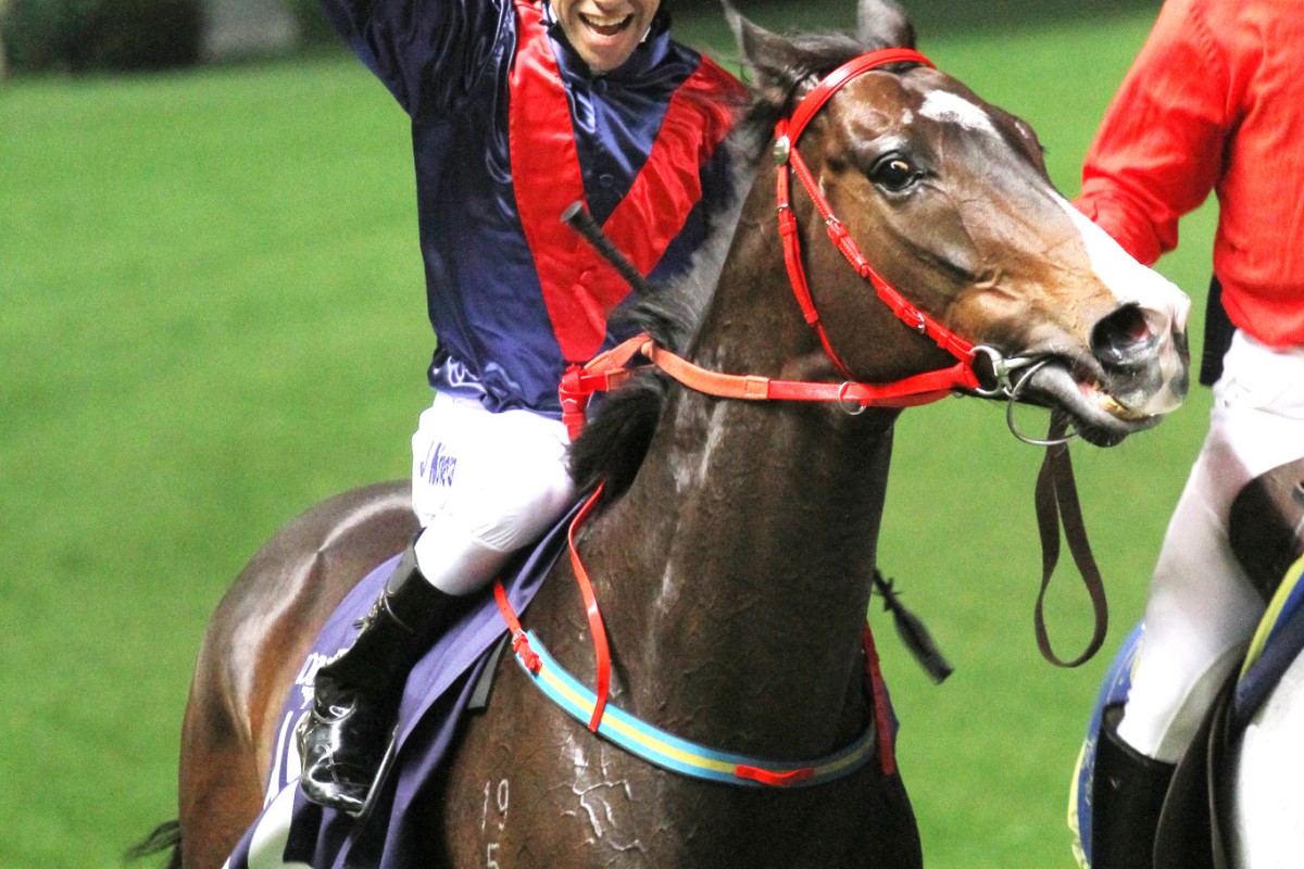 Joao Moreira took Happy Valley by storm last December, winning the International Jockeys' Championship. Photo: Kenneth Chan