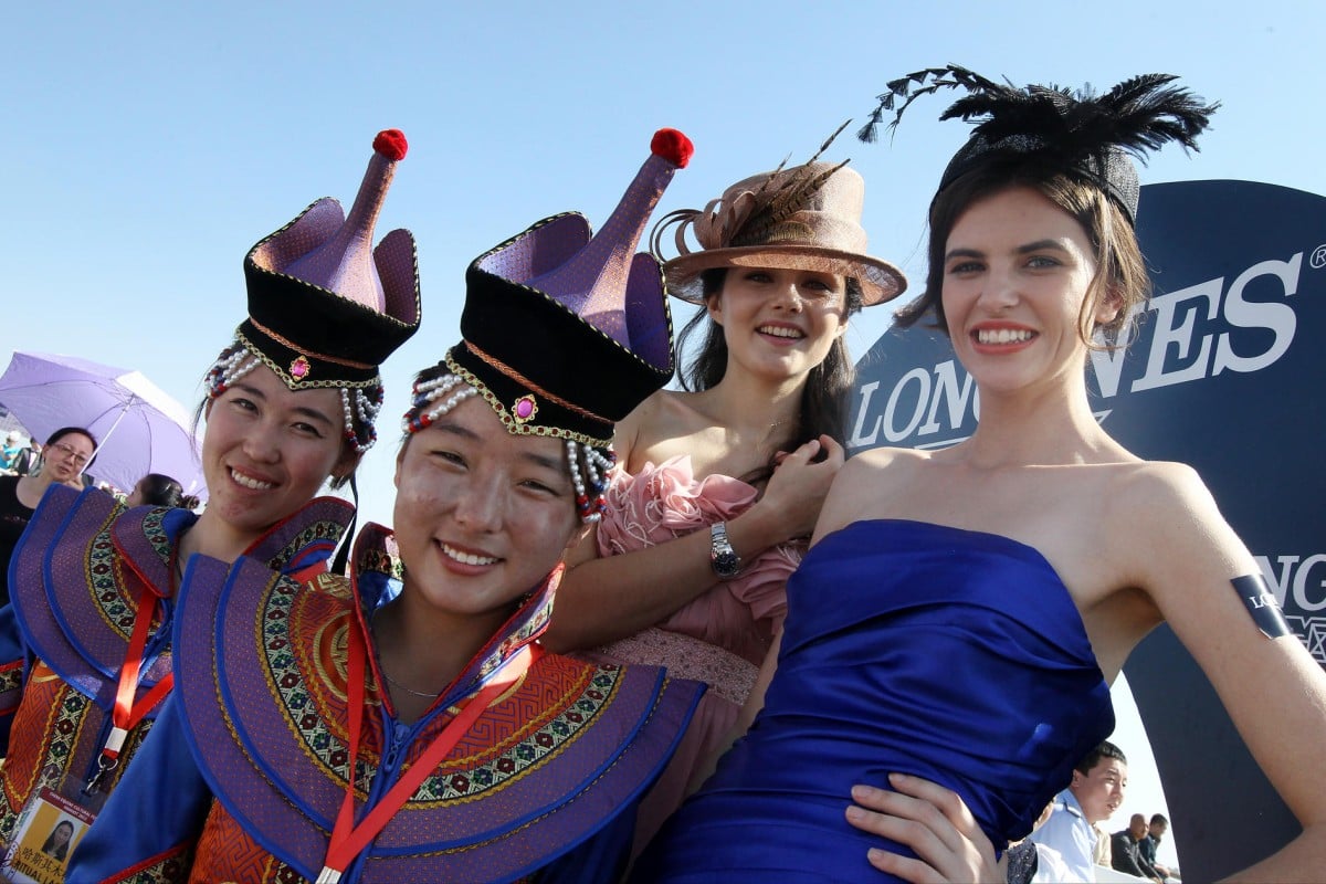 Mongolian traditional dresses and western fashions. Photo: David Wong