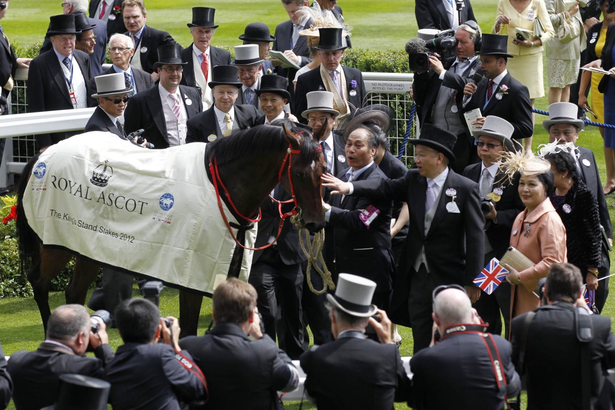 Little Bridge's greatest triumph came at the King's Stand Stakes at Royal Ascot in 2012. Photo: AP
