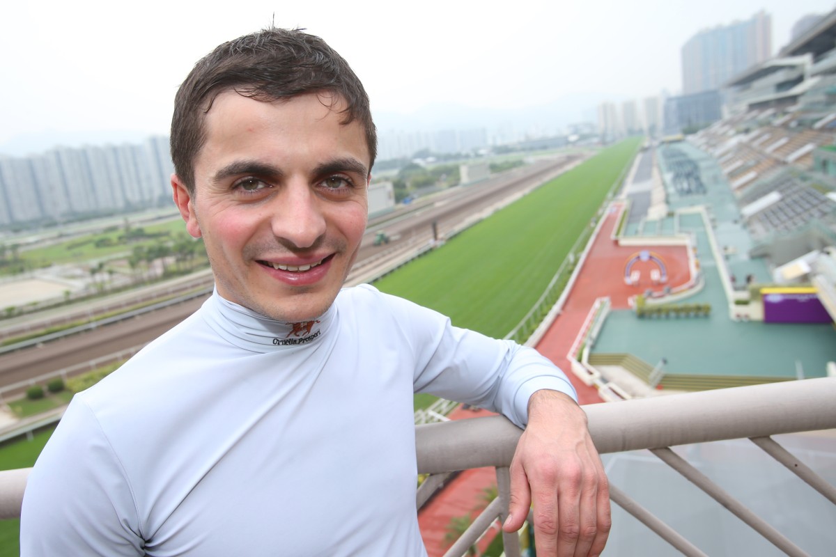 Andrea Atzeni begins his new tenure on Saturday with seven rides at Sha Tin. Photos: Kenneth Chan