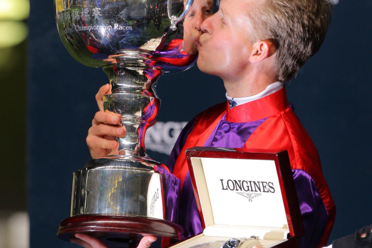 Kerrin McEvoy will attempt to go back-to-back after a shock victory in last year's International Jockeys' Championship. Photo: Kenneth Chan