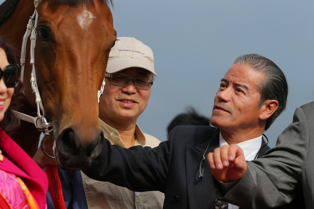 Tony Cruz is confident for the chances of both of his main runners at Sha Tin on Sunday. Photo: Kenneth Chan.